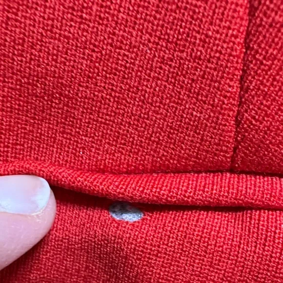 Escada Scarlet Blazer with Midnight Collar - Picture 6 of 16